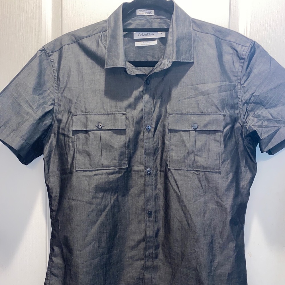 Calvin Klein Short Sleeved Button Down.